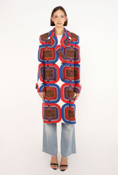 Miu Miu Graphic Wool 'Endcore' Overcoat, S/S 2025 - 1