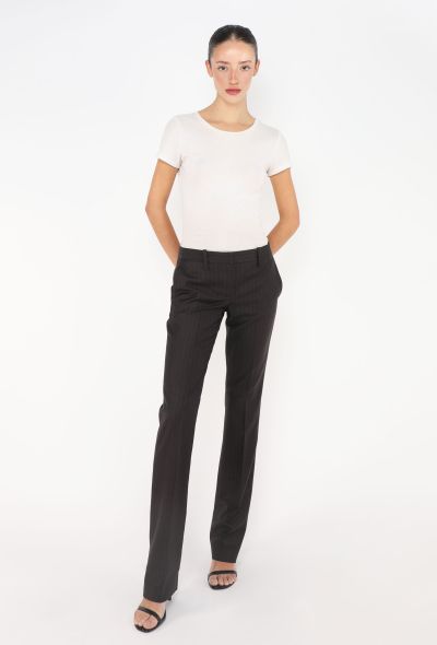 Chloé F/W 2002 Pinstripe Trousers - 1 Chloé F/W 2002 Pinstripe Trousers - 1