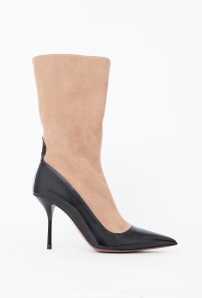 Alaïa F/W 2022 Suede Stiletto Boots - 1 Alaïa F/W 2022 Suede Stiletto Boots - 1