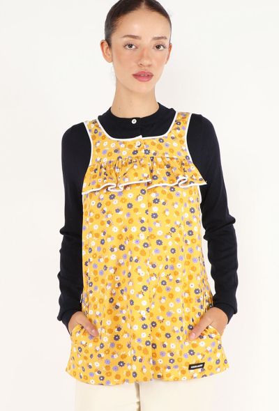 Miu Miu Trompe L'Œil Floral Cardigan, S/S 2026 - 1