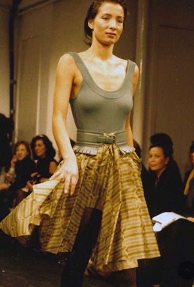 Alaïa S/S 1987 Fringed Corset Belt - 2 Alaïa S/S 1987 Fringed Corset Belt - 2