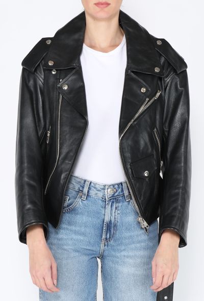 Balenciaga F/W 2016 Leather Biker Jacket - 1