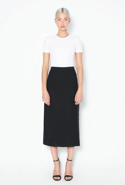 The Row 2020 Pol Crêpe Midi Skirt - 1 The Row 2020 Pol Crêpe Midi Skirt - 1
