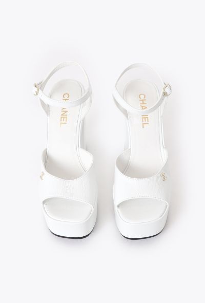 Chanel 2024 Patent Leather 'CC' Platforms - 2 Chanel 2024 Patent Leather 'CC' Platforms - 2