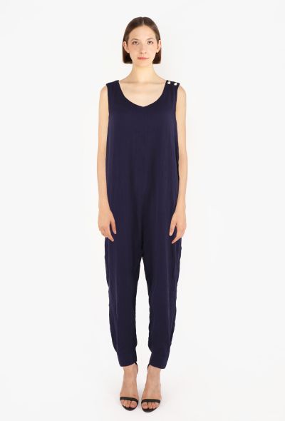 The Row Silk Harem Jumpsuit - 1
