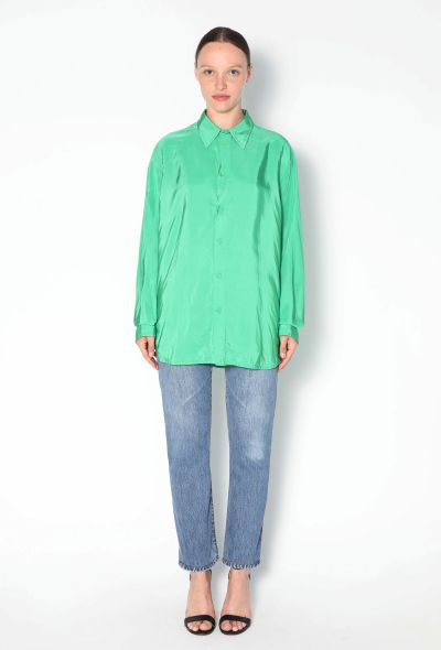 Bottega Veneta 2022 Parachute Silk Shirt - 2