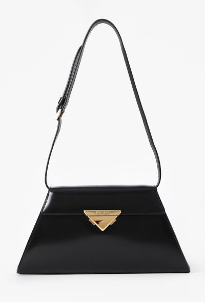 Prada Black Triangle Shoulder Bag, F/W 2023 - 1