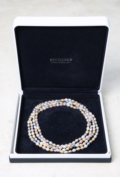 Bucherer Cultured Pearl Sautoir Necklace - 2 Bucherer Cultured Pearl Sautoir Necklace - 2