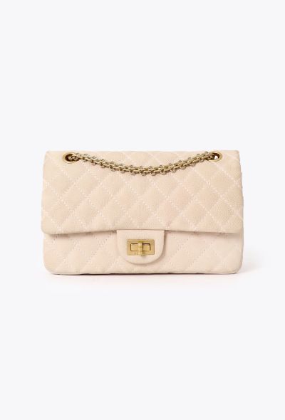 Chanel Pink Caviar 2.55 Medium Flap Bag - 1