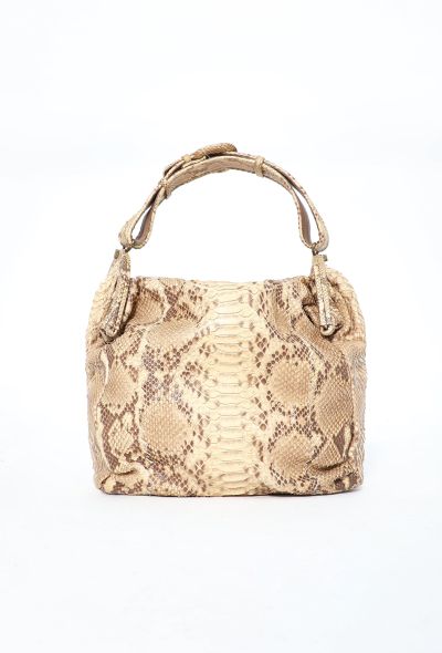 Bottega Veneta Limited Edition F/W 2008 Python Hobo Bag - 1 Bottega Veneta Limited Edition F/W 2008 Python Hobo Bag - 1