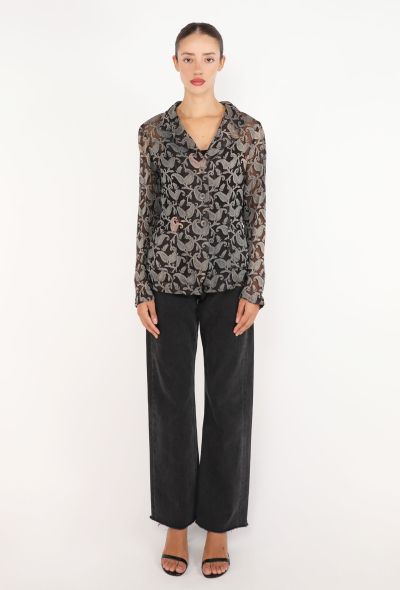 Dries Van Noten Brocade Paisley Tunic, Late 1990s - 2