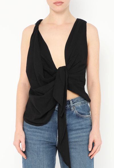 Jacquemus S/S 2018 La Bomba Draped Top - 1 Jacquemus S/S 2018 La Bomba Draped Top - 1
