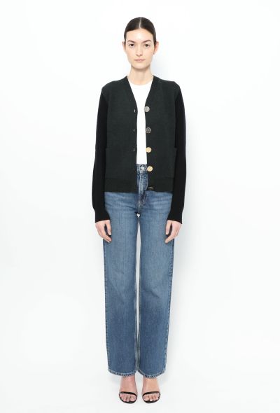 Céline Cashmere Slit Cardigan - 2 Céline Cashmere Slit Cardigan - 2