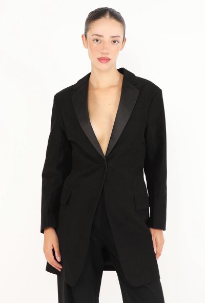 Céline Belted Smoking Blazer, Pre-Fall 2018 - 1