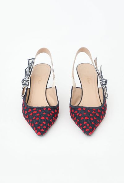 Dior 2021 J'Adior Heart Slingback Pumps - 2