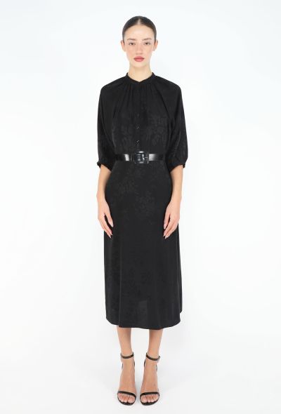 Céline Spring 2021 Floral Jacquard Dress - 1