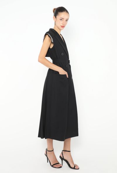 Sacai 2022 Belted Smoking Dress - 2