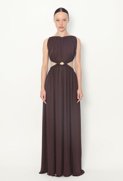 Céline S/S 2017 Twisted Open-Back Dress - 1