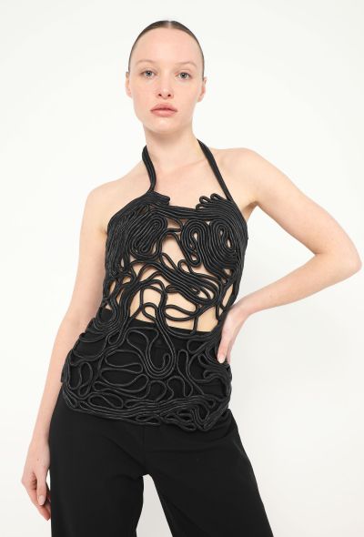 Threeasfour F/W 2010 Rope Halter Top - 1 Threeasfour F/W 2010 Rope Halter Top - 1