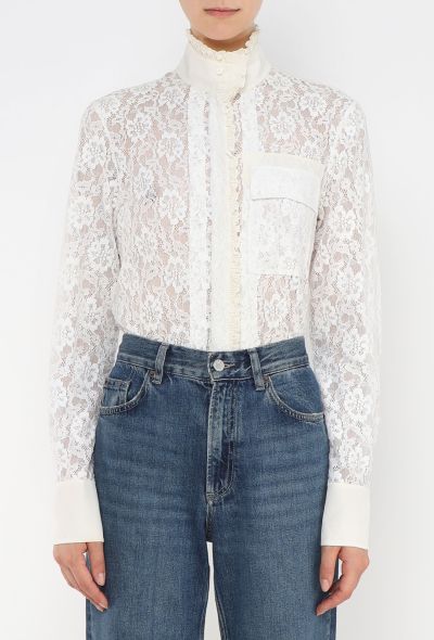 Chloé Pre-Fall 2018 Lace Blouse - 1 Chloé Pre-Fall 2018 Lace Blouse - 1