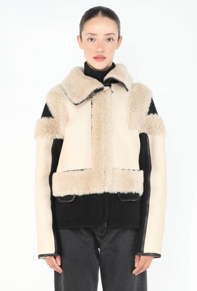 Chloé Reversible Lambskin Shearling Jacket - 1