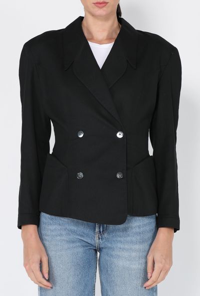 Thierry Mugler Tailored Cropped Blazer, 1990s - 1
