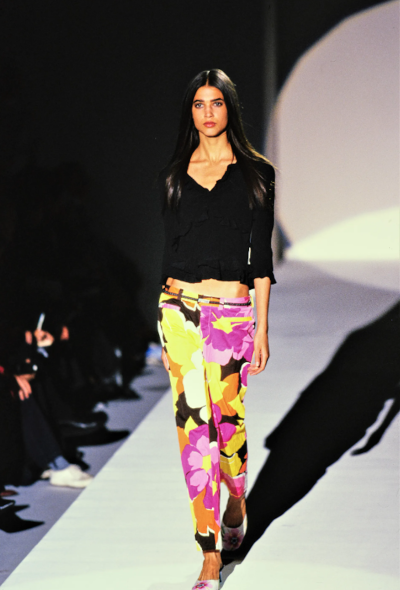 Gucci S/S 1999 Tom Ford Floral Trousers - 2