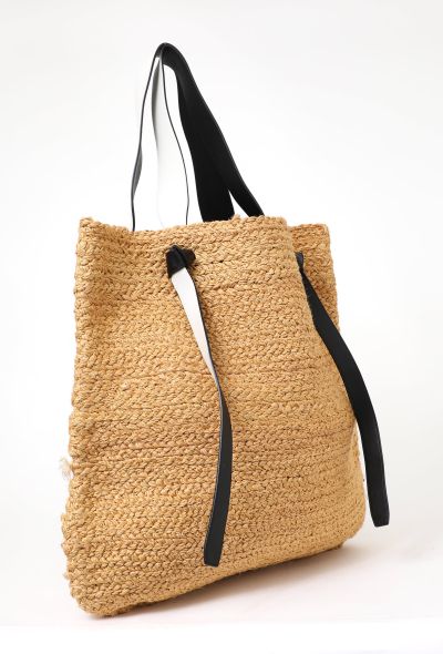                             Straw XL Basket Bag - 2