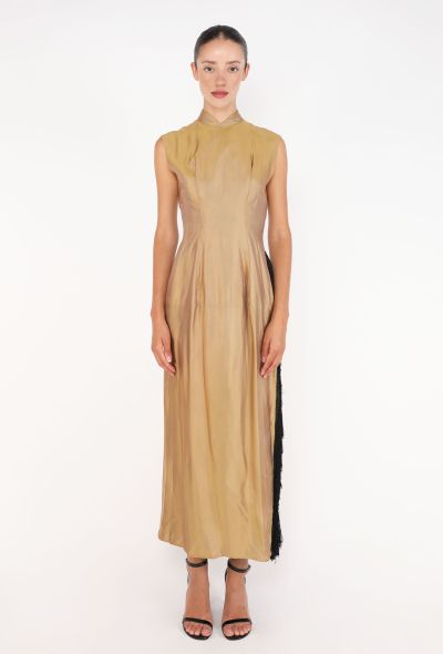 Vintage Fringe Sheath Dress - 1