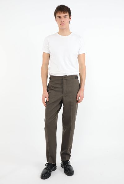 Hermès Buckled Twill Trousers - 2