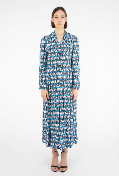 Prada F/W 2018 Banana Print Dress - 1