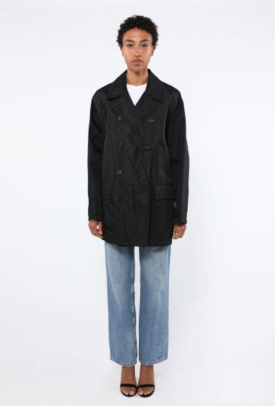 Prada Nylon Trench Coat, 1990s - 1