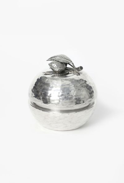 Dior Vintage Hammered Silver Candy Dish - 1