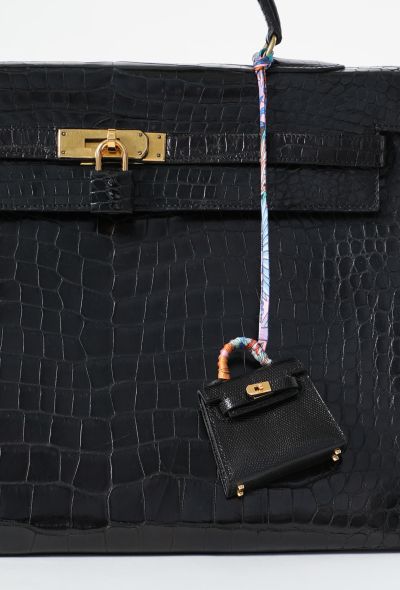Hermès Lizard Kelly Twilly Bag Charm - 2