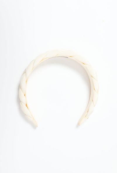 Exquisite Vintage Alexandre de Paris Braided Silk Headband - 2