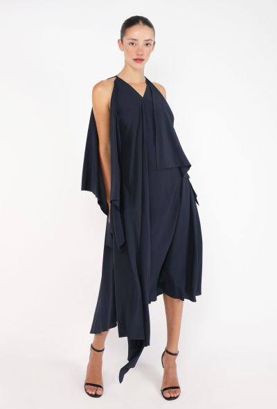 Balenciaga Layered Silk Halter Dress, F/W 2000 - 1