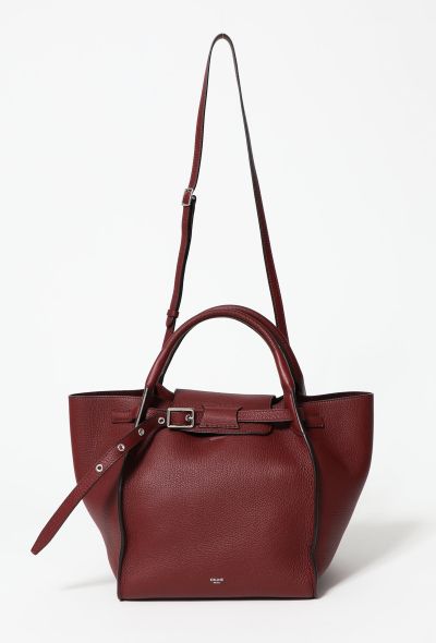                                         Burgundy Red &#039;Big Bag&#039; Tote-1