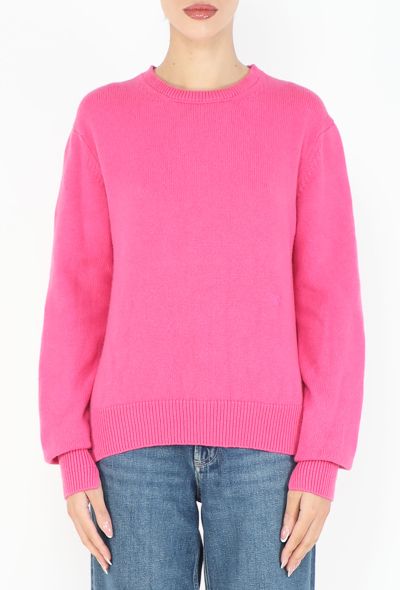 Céline Cashmere Knit Triomphe Sweater - 1
