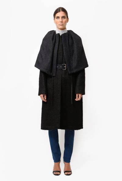 Céline COLLECTOR F/W 2016 Belted Mohair Coat - 1