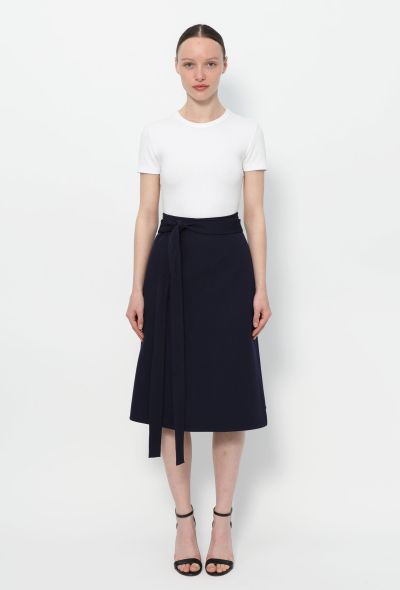 Céline 2014 Belted Wrap Skirt - 1