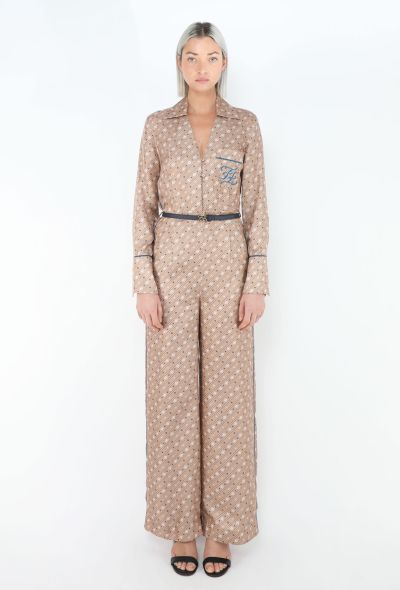 Fendi Resort 2020 Monogram Belted Jumpsuit - 1