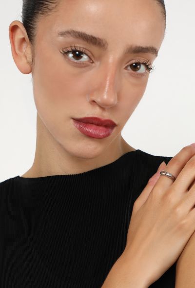Boucheron 18K Grey Gold Torsadé Ring - 2 Boucheron 18K Grey Gold Torsadé Ring - 2