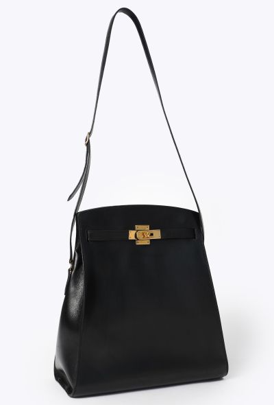 Hermès Rare Vintage Black Box Kelly Sport GM - 2