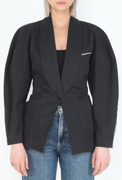 Alaïa RARE 1984 Cinched Wasp Blazer - 1