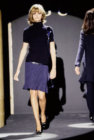 Gucci F/W 1995 Horsebit Leather Heels - 2