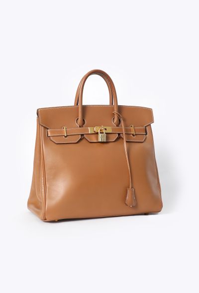 Hermès Vintage Vache Naturelle Haut à Courroies 32 - 2