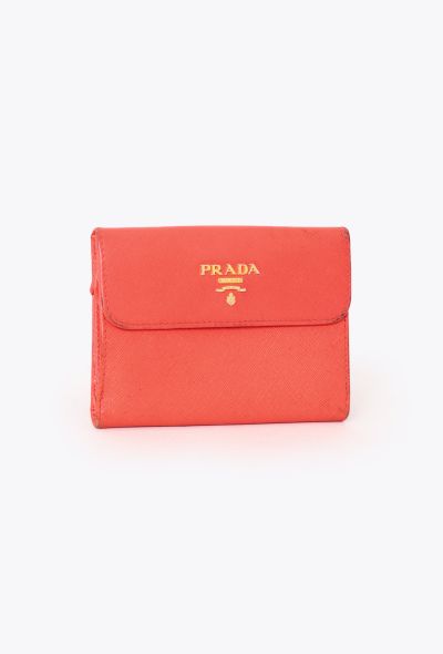 Prada Saffiano Flap Wallet - 2
