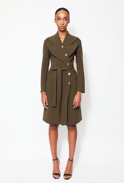                                         2018 Belted Twill Coat -1