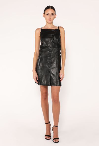 Phoebe Philo 2023 Leather Shift Dress - 1