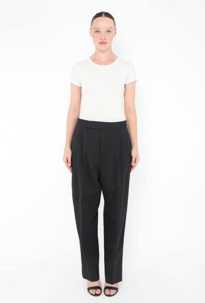 Céline F/W 2018 Tapered Pleated Trousers - 1